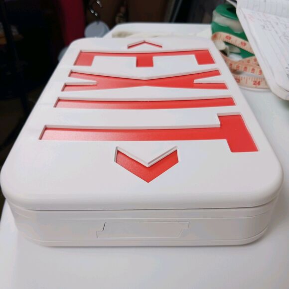 Amazon Commercial LED Emergency Exit Sign, Double Face Exit with Battery Backup - Picture 7 of 8